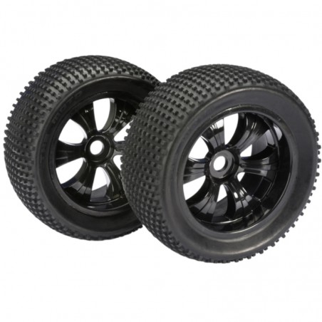 RUEDAS COCHE RC TRUGGY 1/8 DIRT ABSIMA