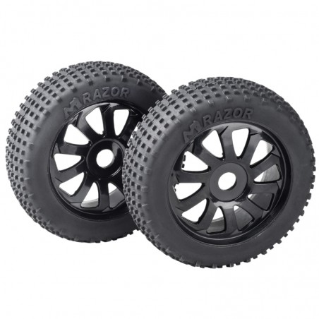 RUEDAS COCHE RC BUGGY 1/8 RAZOR ABSIMA 1 PAREJA