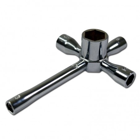 LLAVE BUJIA EN CRUZ 8, 9,10,12 Y 17MM ABSIMA