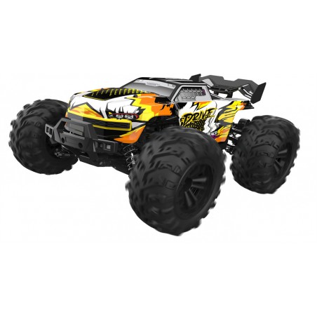 COCHE ELECTRICO BRUSHLESS 1/18 4WD 2.4GHZ 70KM/H AMARILLO