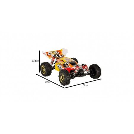 COCHE ELECTRICO 144010 ESCALA 1/14 75KM/H RTR NARANJA BRUSHLESS